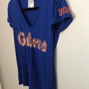PINK Victoria's Secret Tops - Pink by VS. Florida Gators Tee Size Medium PINK Victoria's Secret Tops - Pink by VS. Florida Gators Tee Size Medium
